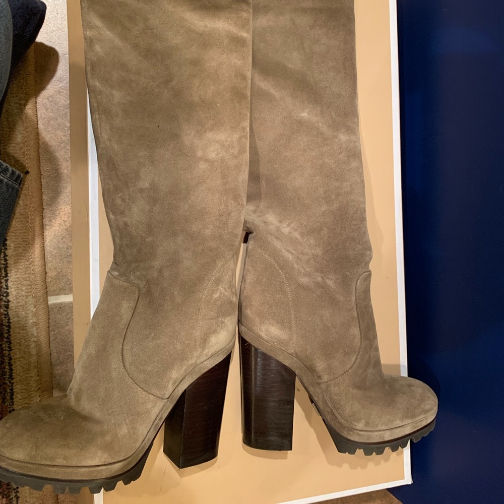 Michael Kors collection suede boots